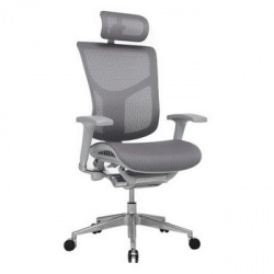 Эргономичное кресло «HSTM 01 G Серая сетка/серый пластик»